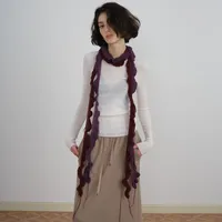 Women's Punk Streetwear Irregular Acrylic Scarf main image 1