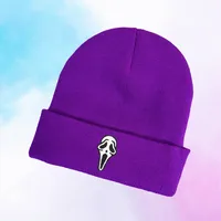 Unisex Commute Skull Eaveless Beanie Hat main image 2