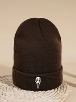 Unisex Commute Skull Eaveless Beanie Hat sku image 7