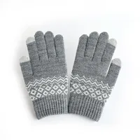 Women's Basic Simple Style Geometric Gloves main image 2