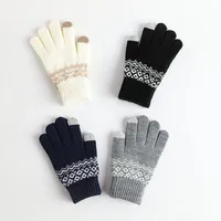 Women's Basic Simple Style Geometric Gloves main image 4
