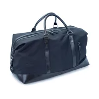 Canvas Travel Bag Men's Imitation Leather PU Outdoor Luggage Travel Fitness Photography Bag Large Capacity Handbag main image 4