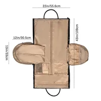 In Stock New Convertible Travel Clothing Carry-on Luggage Bag 2-in-1 Hanging Suitcase Suit Travel Bag main image 2
