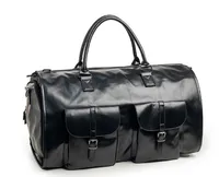 In Stock New Convertible Travel Clothing Carry-on Luggage Bag 2-in-1 Hanging Suitcase Suit Travel Bag sku image 5