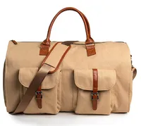 In Stock New Convertible Travel Clothing Carry-on Luggage Bag 2-in-1 Hanging Suitcase Suit Travel Bag sku image 3