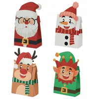 Christmas New Candy Box Christmas Pocket Box Gift Candy Packaging Paper Box Wedding Festival Supplies main image 1