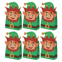 Christmas New Candy Box Christmas Pocket Box Gift Candy Packaging Paper Box Wedding Festival Supplies main image 4
