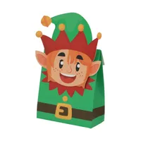 Christmas New Candy Box Christmas Pocket Box Gift Candy Packaging Paper Box Wedding Festival Supplies sku image 4