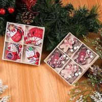 Christmas Cartoon Style Simple Style Letter Snowman Cloth Holiday Daily Hanging Ornaments main image 3