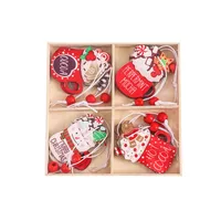 Christmas Cartoon Style Simple Style Letter Snowman Cloth Holiday Daily Hanging Ornaments main image 4