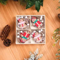Christmas Cartoon Style Simple Style Letter Snowman Cloth Holiday Daily Hanging Ornaments sku image 2