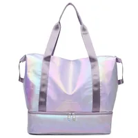 Travel Bag Wholesale Sports Fitness Bag Dry And Wet Separation Travel Portable Luggage Bag Large Capacity Multi-function Travel Bag sku image 4