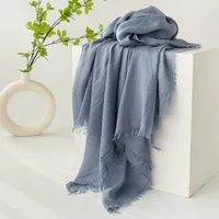 Women's Simple Style Solid Color Polyester Silk Scarf sku image 28