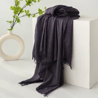 Women's Simple Style Solid Color Polyester Silk Scarf sku image 34