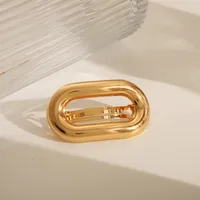 Women's Cute Basic Solid Color Alloy Hair Clip main image 4