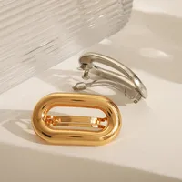 Women's Cute Basic Solid Color Alloy Hair Clip main image 1