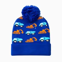 Children Unisex Cartoon Style Cute Car Wool Cap sku image 2