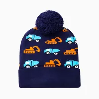 Children Unisex Cartoon Style Cute Car Wool Cap sku image 1