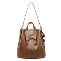 Trendy Anti-theft Backpack For Women  Spring And Summer New Korean Style Fashionable Multi-purpose Cute Bowknot Backpack Travel Bag main image 4