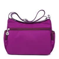 New Crossbody Bag Waterproof Shoulder Bag Nylon Women's Bag Canvas Bag Oxford Cloth Multi-layer Small Square Bag Mother's Bag main image 3