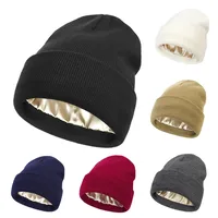 Autumn And Winter New Hat  Women's Protective Hairstyle Warm Knitted Colored Hat Wool Hat main image 2