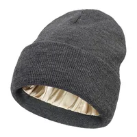 Autumn And Winter New Hat  Women's Protective Hairstyle Warm Knitted Colored Hat Wool Hat main image 3