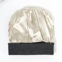 Autumn And Winter New Hat  Women's Protective Hairstyle Warm Knitted Colored Hat Wool Hat main image 4