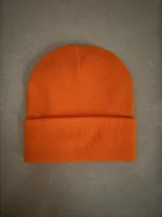 Autumn And Winter New Hat  Women's Protective Hairstyle Warm Knitted Colored Hat Wool Hat sku image 11