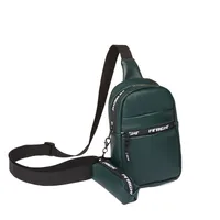 Women's Pu Leather Letter Solid Color Streetwear Oval Zipper Fanny Pack main image 3