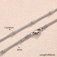5 PCS/Package 304 Stainless Steel 18K Gold Plated Polished Jewelry Accessories main image 7