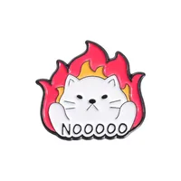 Cartoon Style Cute Cartoon Cat Alloy Plating Women's Brooches sku image 20
