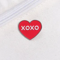 Romantic Simple Style XOXO Heart Shape Alloy Plating Unisex Brooches main image 3