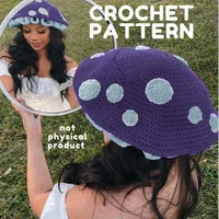Women's Cute Sweet Mushroom Eaveless Bucket Hat sku image 2