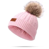 Children Unisex Simple Style Classic Style Twist Beanie Hat sku image 10