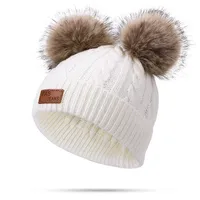 Children Unisex Simple Style Classic Style Twist Beanie Hat sku image 1