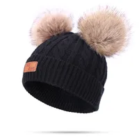 Children Unisex Simple Style Classic Style Twist Beanie Hat sku image 12
