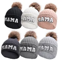 Women's Pastoral Simple Style Color Block Eaveless Wool Cap main image 2