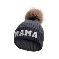 Women's Pastoral Simple Style Color Block Eaveless Wool Cap sku image 4