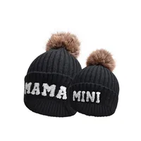 Women's Pastoral Simple Style Color Block Eaveless Wool Cap sku image 13