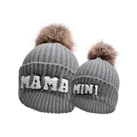 Women's Pastoral Simple Style Color Block Eaveless Wool Cap sku image 17