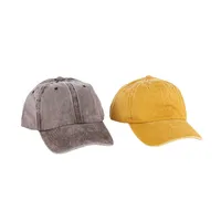 Washed Hat Distressed Baseball Cap Vintage Cap Men's Soft Top Light Plate Solid Color Hat Women's Outdoor Cowboy Hat main image 4