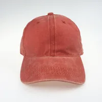Washed Hat Distressed Baseball Cap Vintage Cap Men's Soft Top Light Plate Solid Color Hat Women's Outdoor Cowboy Hat sku image 12