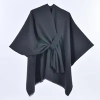 Women's Casual Color Block Imitation Cashmere Shawl sku image 9