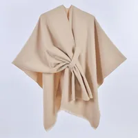 Women's Casual Color Block Imitation Cashmere Shawl sku image 15