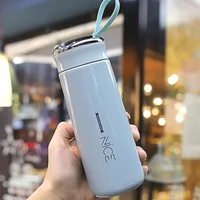 Creative Fashion Insulated Double Ness Glass Cup Student Cup Holiday Gift Advertising Cup Printed LOGO main image 3