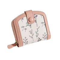 Women's Printing Flower Pu Leather Zipper Buckle Wallets main image 3