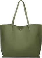 Women's Soft Faux Leather Tote Shoulder Bag From, Big sku image 1