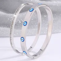 Casual Elegant Classic Style Eye 304 Stainless Steel Bangle In Bulk main image 8