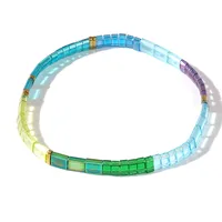 Casual Retro Geometric Seed Bead Beaded Unisex Bracelets sku image 1