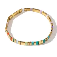 Casual Retro Geometric Seed Bead Beaded Unisex Bracelets sku image 2
